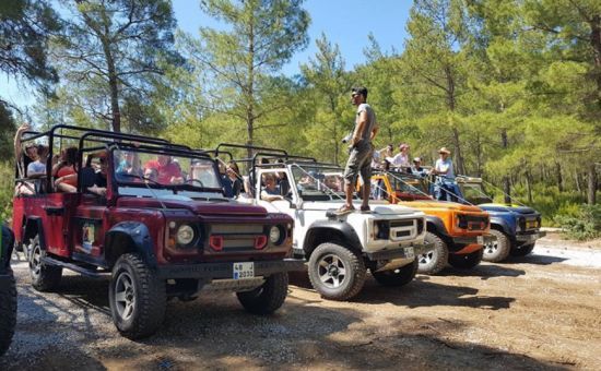 Aydın Çıkışlı Marmaris Jeep Safari Turu