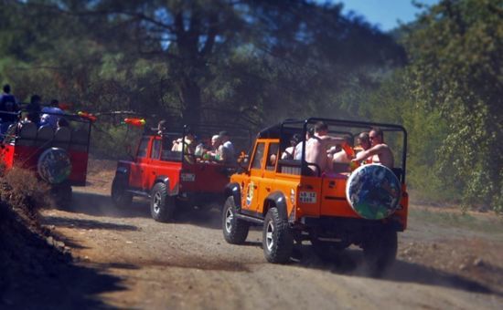 Aydın Çıkışlı Marmaris Jeep Safari Turu
